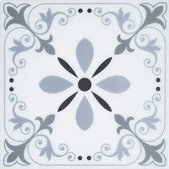 Retro Pattern Peel and Stick Floor Tiles Collection