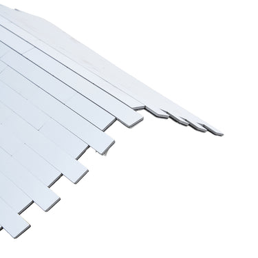 White Peel and Stick Backsplash Tile - Darphe
