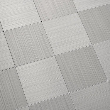 Self Adhesive Mosaic Tile Aluminum Plastic Wall Tile in Antique Bronze
