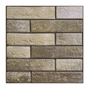 Brown self adhesive 3D Tile Stickers  - Darphe