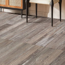 Brown Colour-Block Peel and Stick Vinyl Plank Flooring Living Room, Kitchen- Darphe