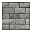Grey self adhesive 3D Kitchen Wall Tile Stickers - Darphe