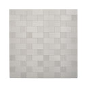 Light Grey Self Adhesive Mosaic Tile Aluminum Plastic Wall Tile