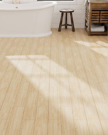 Wood Effect Peel and Stick Floor Tiles Installation Guide - Darphe
