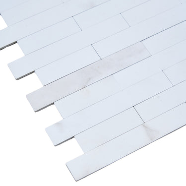 White Peel and Stick Backsplash Tile -Darphe