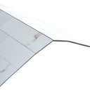 Square White Peel and Stick Mosaic Wall Tiles Backsplash Tile
