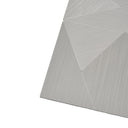 Self Adhesive Mosaic Tile Aluminum Plastic Wall Tile in Silver Grey