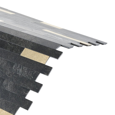Black Gold Peel and Stick Backsplash Tile