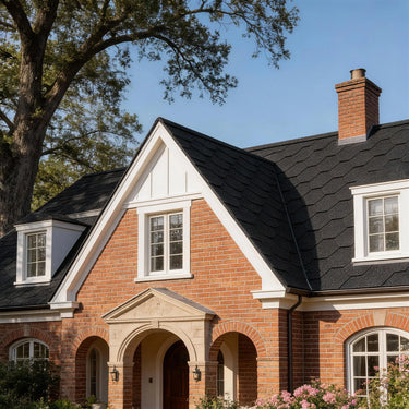 Asphalt Shingles Scalloped Bitumen Roofing
