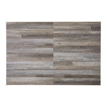 Grey & Brown Colour-Block wood self adhesive vinyl planks flat lay product display - Darphe