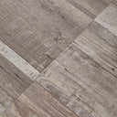 Durable and Stylish Brown Colour-Block  Vinyl Plank Flooring - Darphe
