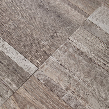 Durable and Stylish Brown Colour-Block  Vinyl Plank Flooring - Darphe