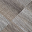 Grey & Brown Colour-Block Wood Effect Vinyl Plank Flooring - Darphe