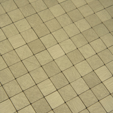 Self Adhesive Mosaic Tile Aluminum Plastic Wall Tile in Antique Bronze