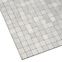 Grey Self Adhesive Mosaic Tile Aluminum Plastic Wall Tile