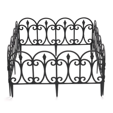 black-metal-garden-fence-WH1314_5 - Darphe