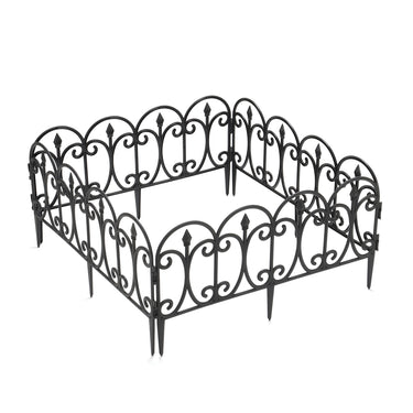 black-metal-garden-fence-WH1314_6 - Darphe