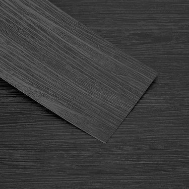 36pcs/5m2 Black Self Adhesive Vinyl Wood Effect Floor Planks - Darphe