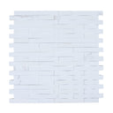 White Self Adhesive Mosaic Wall Tiles - Darphe