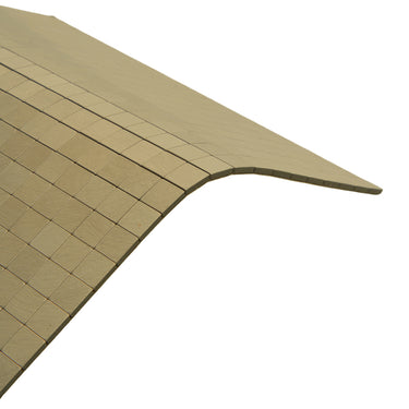 Self Adhesive Mosaic Tile Aluminum Plastic Wall Tile in Antique Bronze