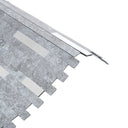 Thin Stripe Gray Silver Peel and Stick Backsplash Tile  - Darphe