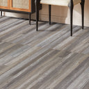 Grey & Brown Colour-Block Wood Peel and Stick Vinyl Plank Flooring - Darphe