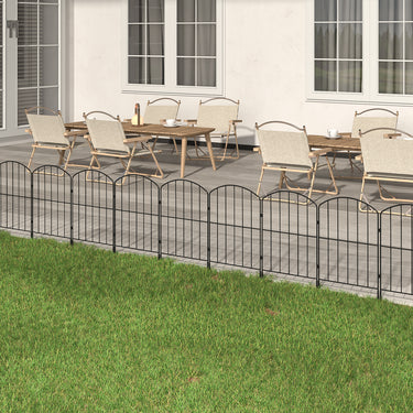 garden-metal-edging-fence-ZX0028_1 - Darphe